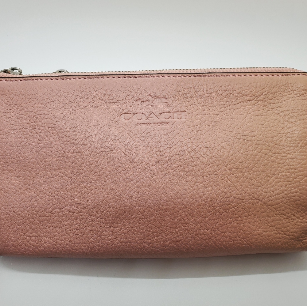 Coach pink wallet